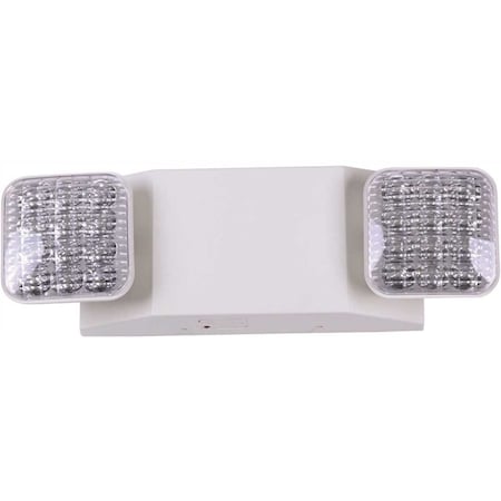 Rectangle 11-Watt Equivalent Integrated LED White Emergency Light With Ni-Cad 6.0-Volt Battery